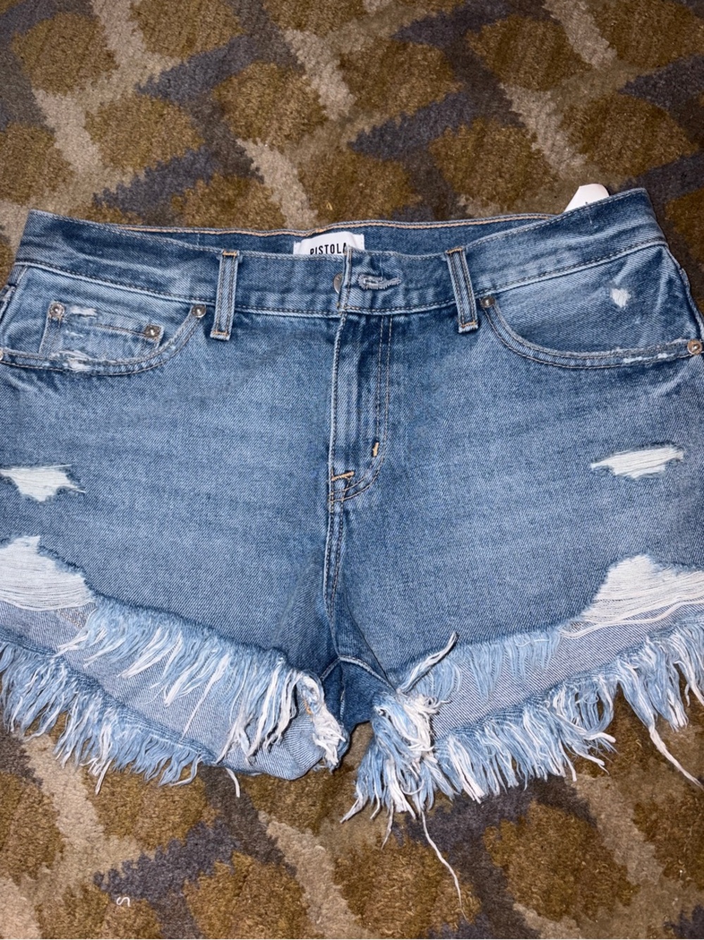Pistola Gigi distressed shorts size 28 - Picture 2 of 6